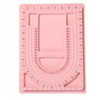 DanLingJewelry 1Pcs Pink Bead Board 24x33cm Design Beading Board Tray
