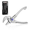 WORKPRO Mini Pliers Wrench, 4-Inch Smooth Jaw Pliers, High-Toughness Alloy
