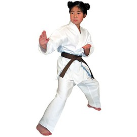 6.5oz White Traditional Uniform (Size: 00000-8) (White, 0000)