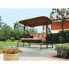 Garden Winds Brown Replacement Canopy Top Cover for Walmart's Sand