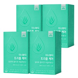 Goryeo Eundan Inner Beauty Triple Care Aloe Collagen Hyaluronic Acid 15 sticks, 4 packs