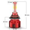 STONEBANKS 9005 9006 LED Headlights Kit Combo Bulbs 6500K High