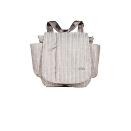 HAIKU Women's To Go Convertible Eco-Friendly Crossbody Travel Messenger Bag, Gray Poplar