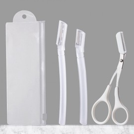 3-Piece Eyebrow Grooming & Shaping Kit Clear 5ea