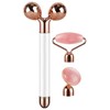 DANGSHAN 3-in-1 Electric Jade Roller 3D Roller Facial Roller &