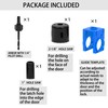 RKK 1-3/8" - 1-3/4" Door Lock Installation Kit Door Hole