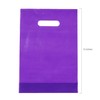 Plastic Goody Bags Green, Yellow & Purple, Bulk 150 Pieces