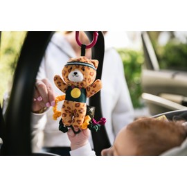Goldbug Allyson Felix Attachable Car Seat & Stroller Baby Toy - Cheetah