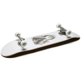 [CCS] Smile on The Surface Skateboard Complete - White - 8.50"