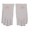 UV Protection Gloves Made of Cotton, Fingernails UV Glove, Manicure
