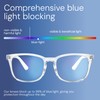 livho Gaming Glasses Blue Green Light Blocking for Computer Sleeping,