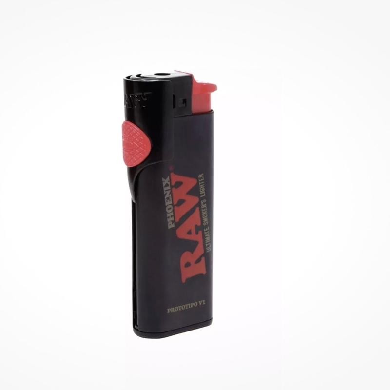 RAW phoenix ultimate lighter adjustable wind screen and poker refillable