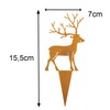 Storm's Gartenzaubereien Garden Stake Stake with Fir Tree, Set of