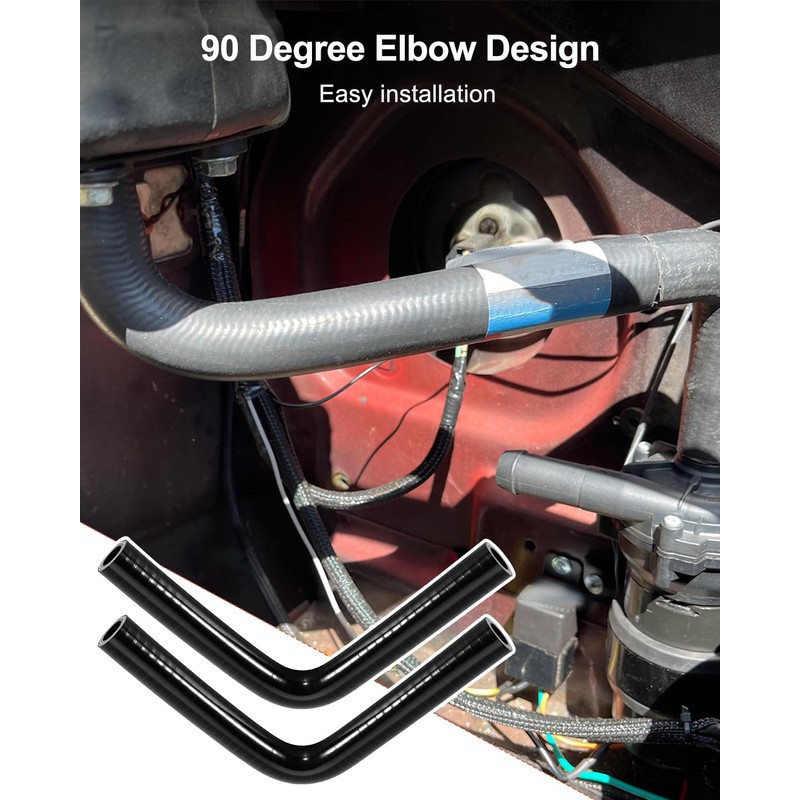 5/8 Inch Car Engine Heater Hose, 3 Layers Coolant Turbo