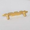 Melody Maison Gold Feather Drawer Knob