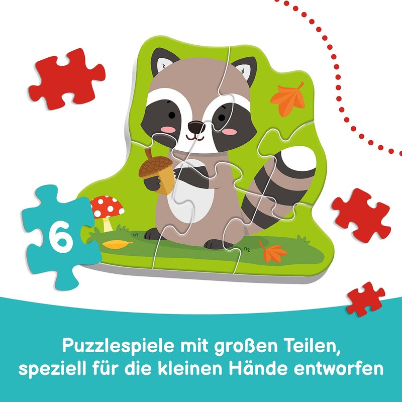 Trefl 36075 Transport Vehicles 2 Pieces, 4 Sets, Baby Classic,