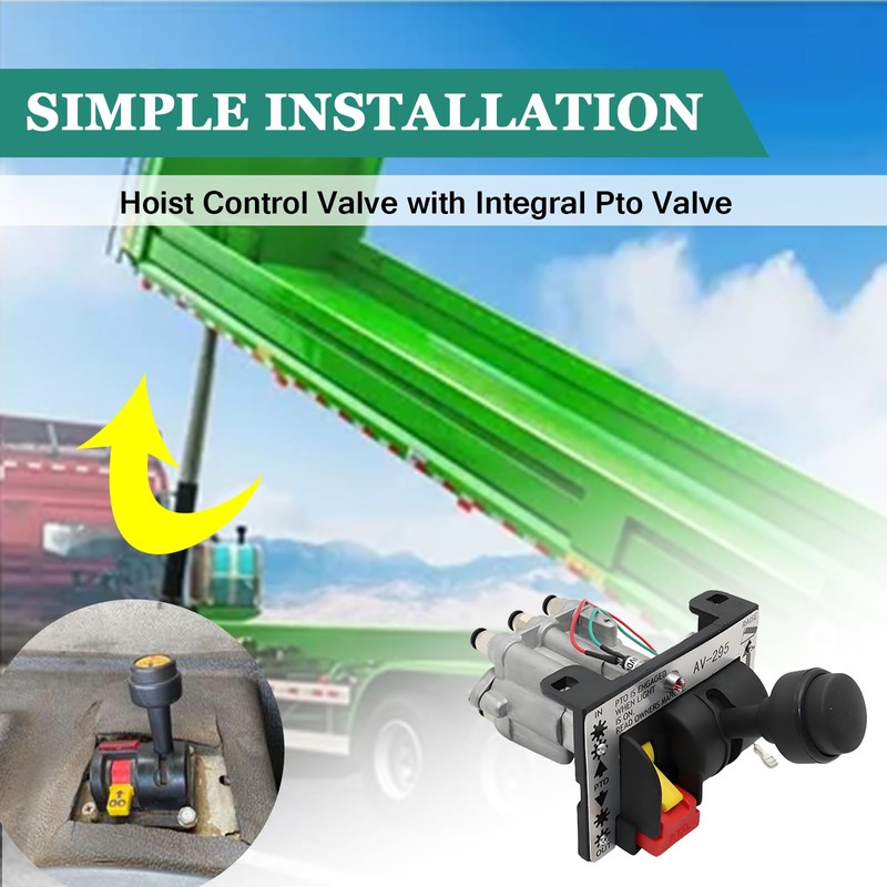 K90 Power Take Off PTO Hoist Air Shift Control Valve