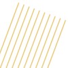 LAVMHAB Round Brass Rod 1mm x 250mm, 10 Pcs