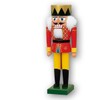 KWO Olbernhau King Nutcracker, 19 cm, Wood, Multi-Colour