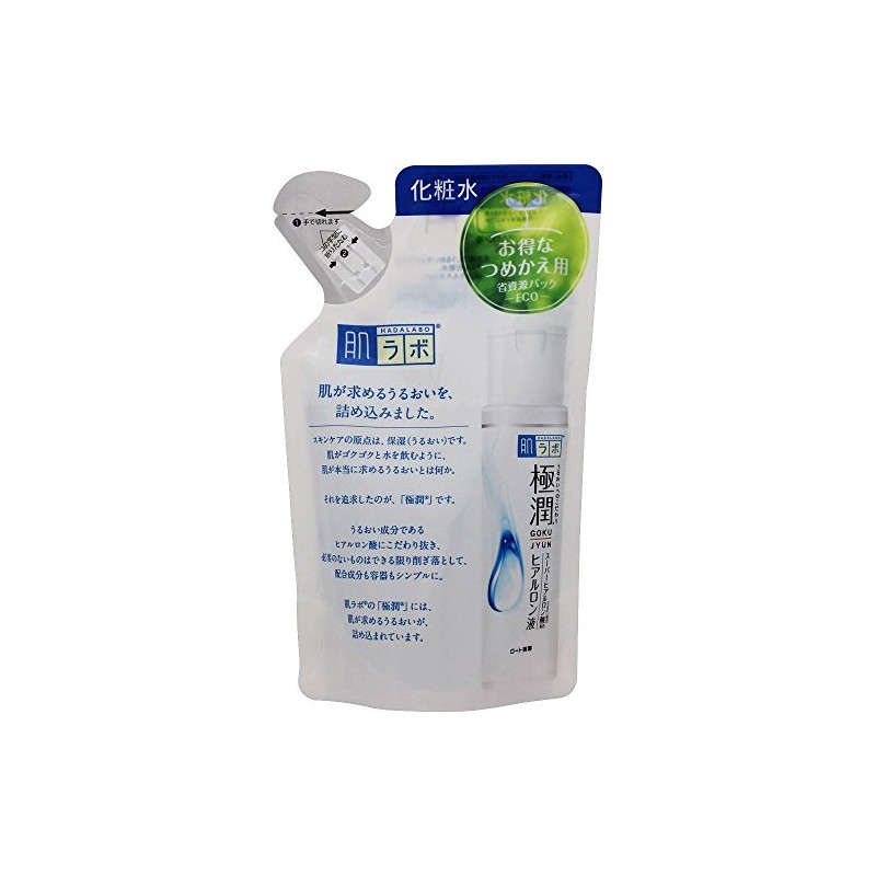 Hadalabo Gokujun Hyaluronic Liquid, Refill, 6.1 fl oz (170 ml)