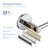 KIBI Circular 10-Inch Bathroom Towel Bar – Solid Brass Construction,