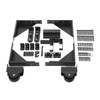 TABODD Heavy Duty Gate Hardware Kit, Adjustable Sliding Gate Hardware
