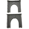 Z Gauge Stonework Detail Railway Tunnel Single Track Train Portal