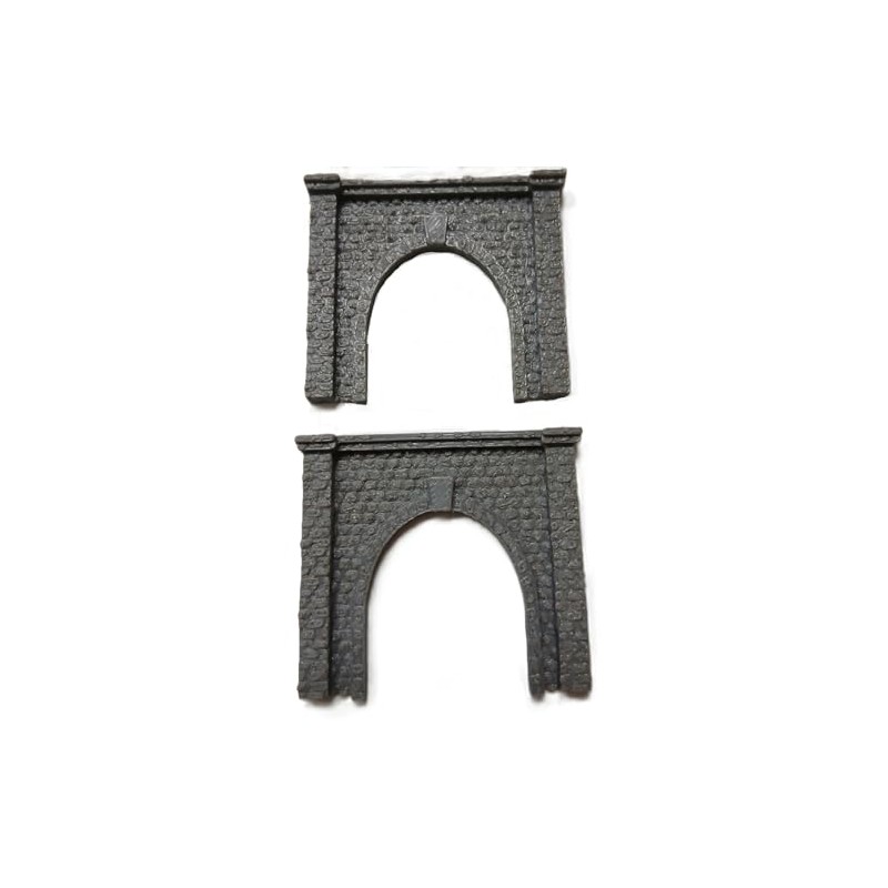Z Gauge Stonework Detail Railway Tunnel Single Track Train Portal