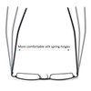 REAVEE 4 Pair Slim Pen Reading Glasses Tube Reader Glasses