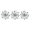 Things2Die4 Jeweled 3D Bursting Star Wall Sculpture Set of 3