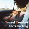 Dog Calming Pillow, Glow in The Dark Dog Throw Pillow,