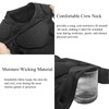 Topeter Padded Compression Shirts with Chest, Rib, Shoulder & Back