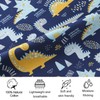 Fitted Sheet for Cot Bed Dinosaur 140 x 70 cm,