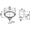 HELLA 1GA 996 161-281 Halogen-Worklight - Oval 100 - 12V