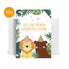 The Life Barn 10 Invitation Cards with Envelopes for Children's