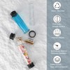 Jiuwu 32 Pack 2/3 Oz Mini Glass Jars with Screw