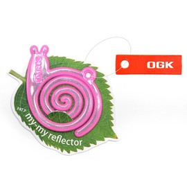 OZK Giken Reflector My My Reflector Pink for Bicycles