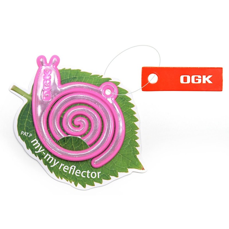OZK Giken Reflector My My Reflector Pink for Bicycles