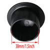 ZZLZX 4PCS Window Curtain Rod Cap Finials for 1.1inch Diameter