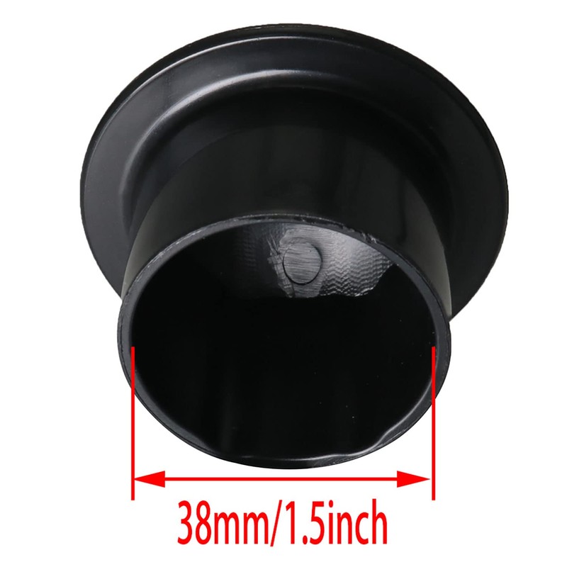 ZZLZX 4PCS Window Curtain Rod Cap Finials for 1.1inch Diameter
