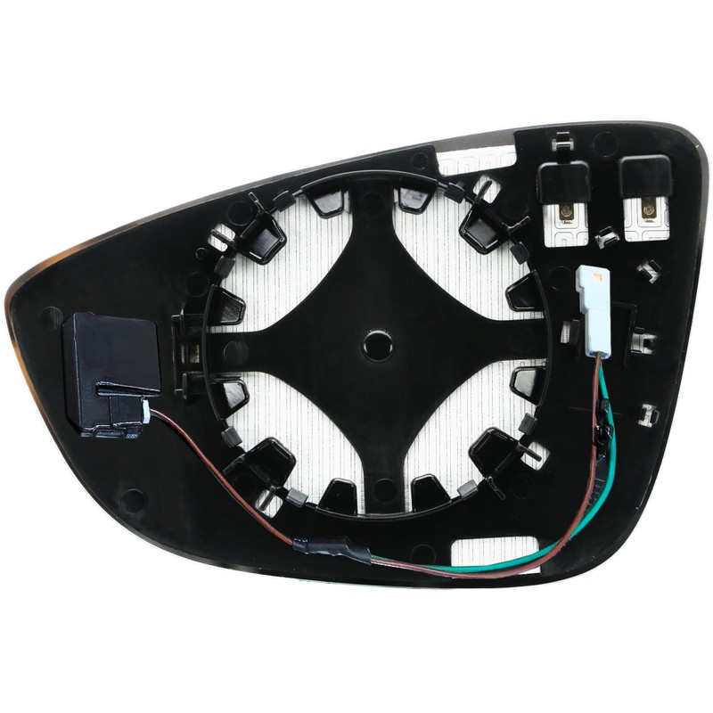 EAP Passenger Side Mirror Glass Compatible with Volkswagen Passat 2016-2022,