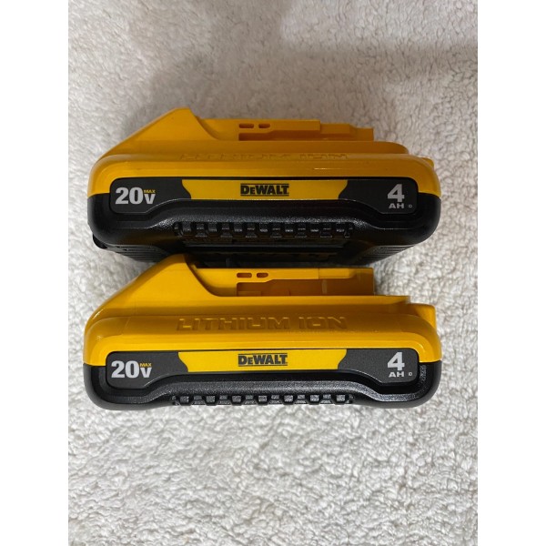 DEWALT 2 New Dewalt 20V Volt Max DCB240 4.0Ah Lithium