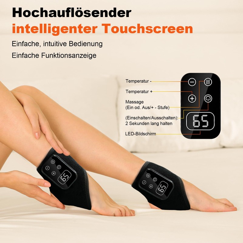 Foot Massager 3-in-1 Foot Massager, Portable Electric Foot Massager