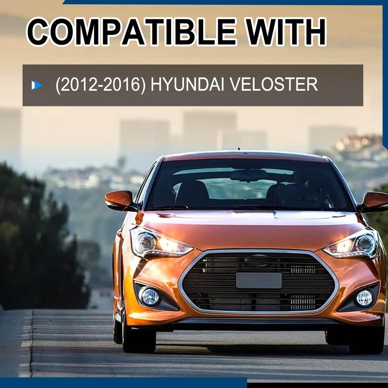 SYudwen Rear Windshield Wiper Blade Compatible with Hyundai Veloster 2012-2016