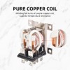 CNAODUN JQX-12F-2Z AC 110V Coil 30A 2NO 2NC DPDT 8