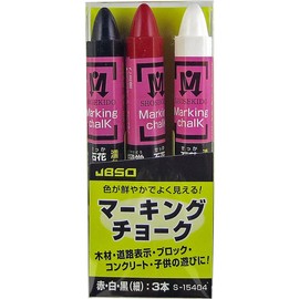 JBSO Marking Chalk Red White Black