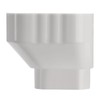 VYH 3x4 to 2x3 Gutter Downspout, Downspout to Downspout Adapter