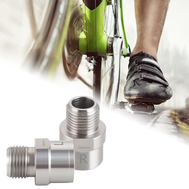 1 Pair Bicycle Pedal Extender, Titanium Alloy Bicycle Pedal Spacer,