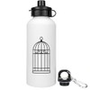 Azeeda 600ml 'Bird Cage' Reusable Water/Drinks Bottle (WT00085911)
