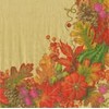 Harvest Garland Gold Luncheon Napkins - 20 Per Package